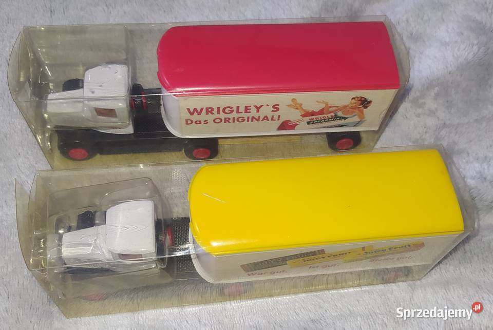 Ciężarówki kolekcjonerskie WrigleysJuicey Fruit Gdańsk