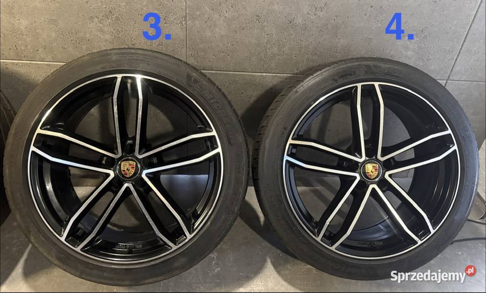 20 Porsche Macan felgi koła komplet z czujnikami