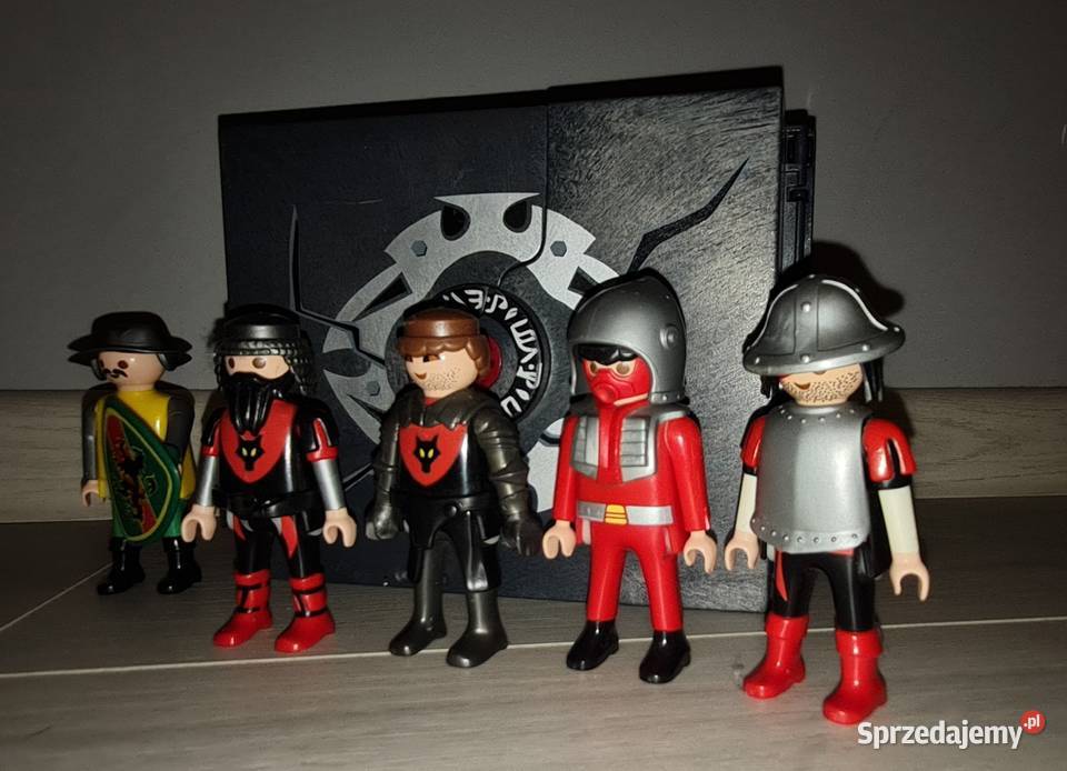 Figurki zestaw kolekcja rycerze Playmobil mini łódzkie Łódź