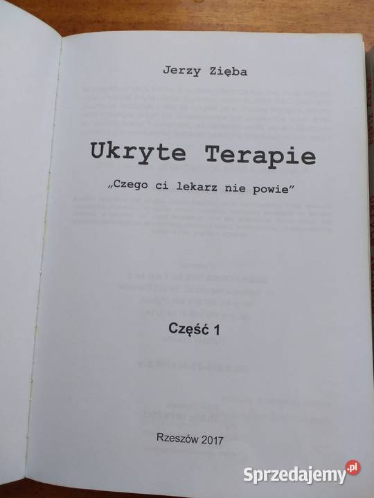 Ukryte terapie Czego ci lekarz nie powie t 1 i 2 Wrocław