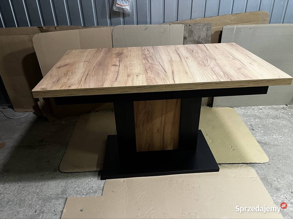Stół stolik kawowy rozkładany kolor czarny Sosnowiec sprzedam