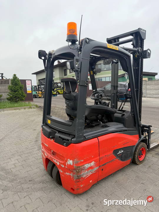 wózek widłowy elektryczny LINDE E1602 przesuw Działoszyn