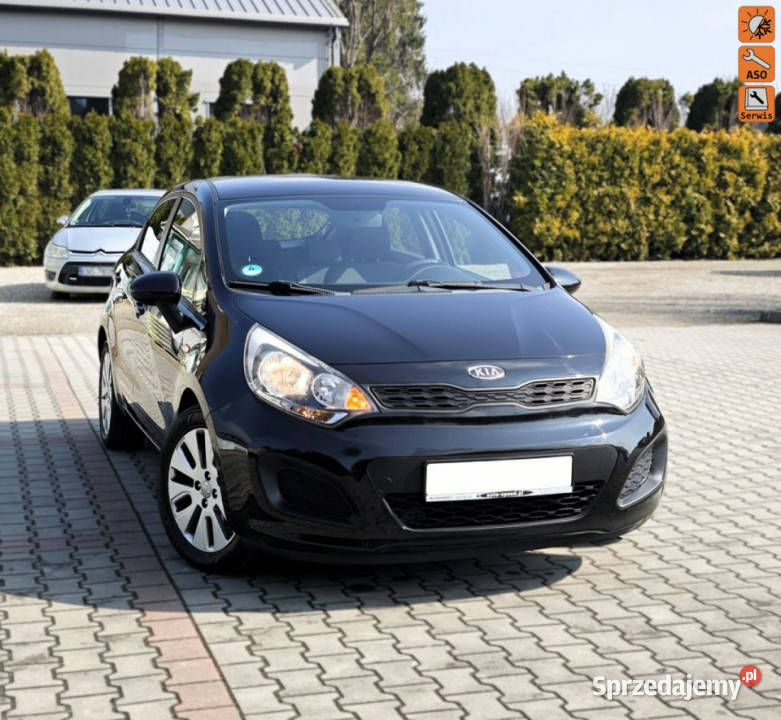 Kia Rio Klima Alu Serwis Euro5 III 2011 wielofunkcyjna kierownica małopolskie Nowy Sącz