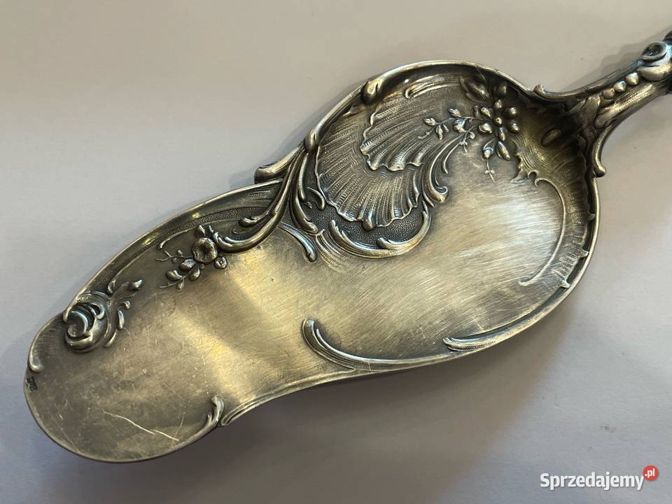 Łopatka do ciasta srebrzona secesja sprzedam