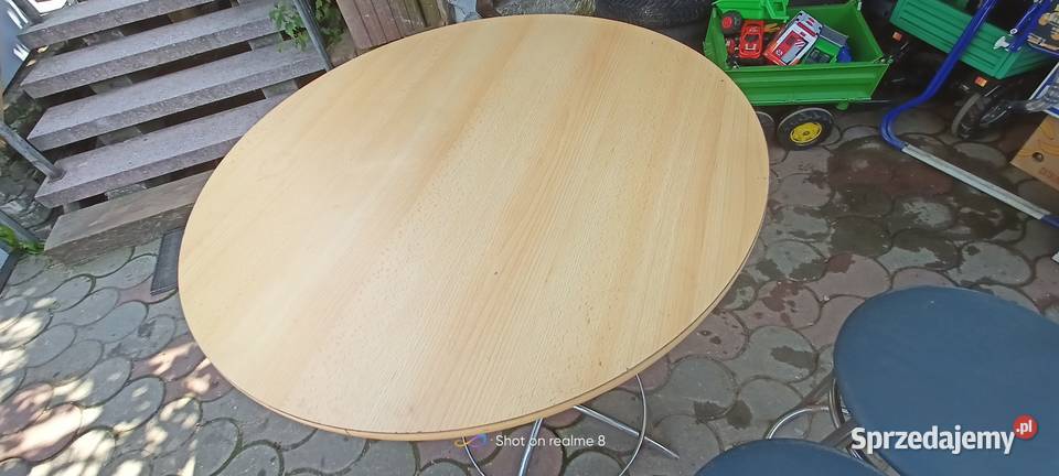 Stolik barowy okrągły kawowy krzesła hokery Skarżysko-Kamienna sprzedam