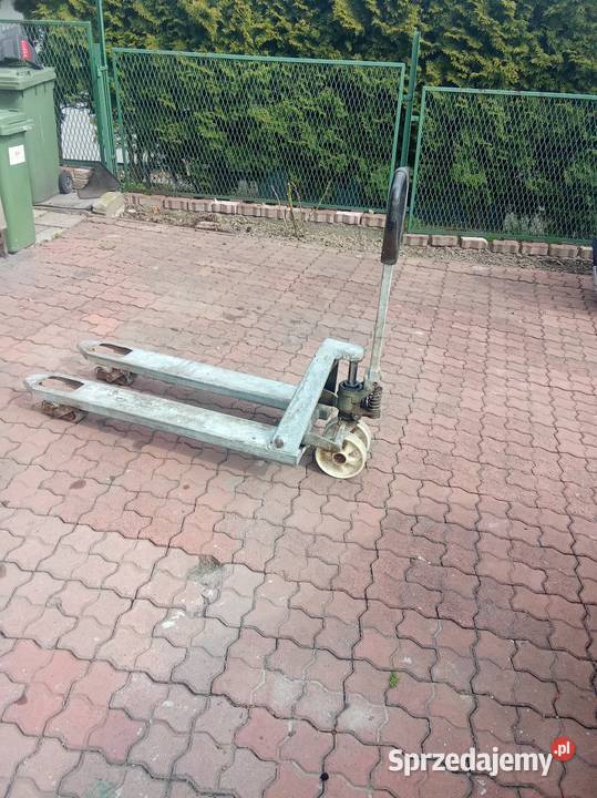 Paleciak Polski wózek ręczny Zakrem Magazynowanie Wilamowice