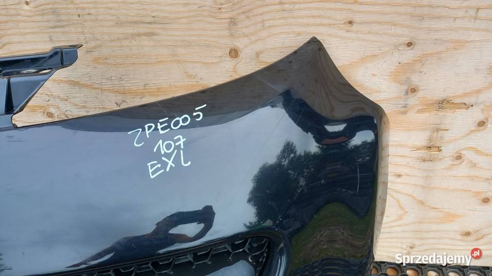 PEUGEOT 107 ZDERZAK PRZÓD EXL wielkopolskie Zbierkowo