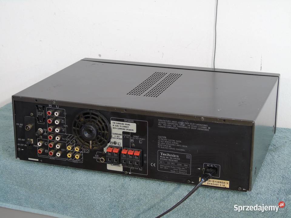 Wzmacniacz z radiem Technics SAEX 300 sprawny i Amplitunery Jasło