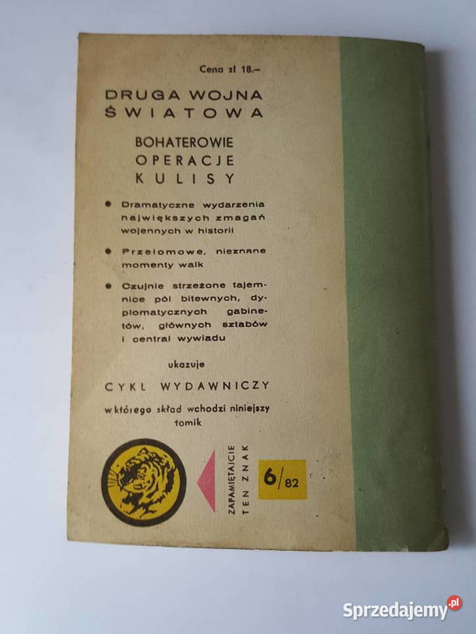 Piekło IwoDzimy tomik z serii Żółtego Tygrysa Złotniki