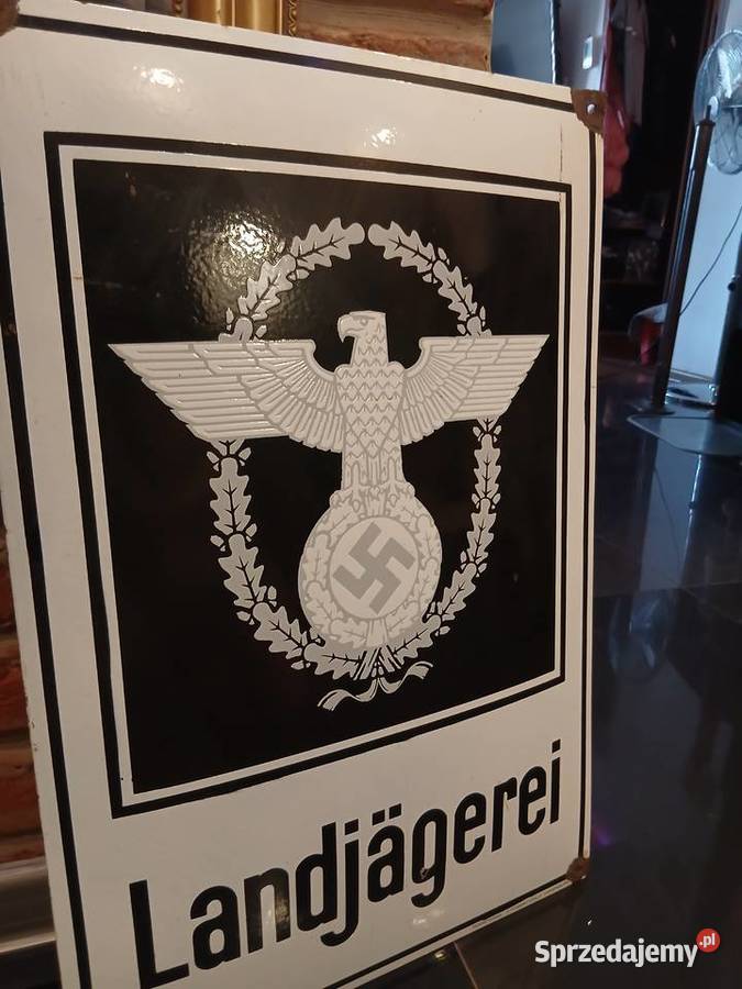 Tablica szyld Niemcy 2 wojma swiatowa duzy śląskie Bytom sprzedam