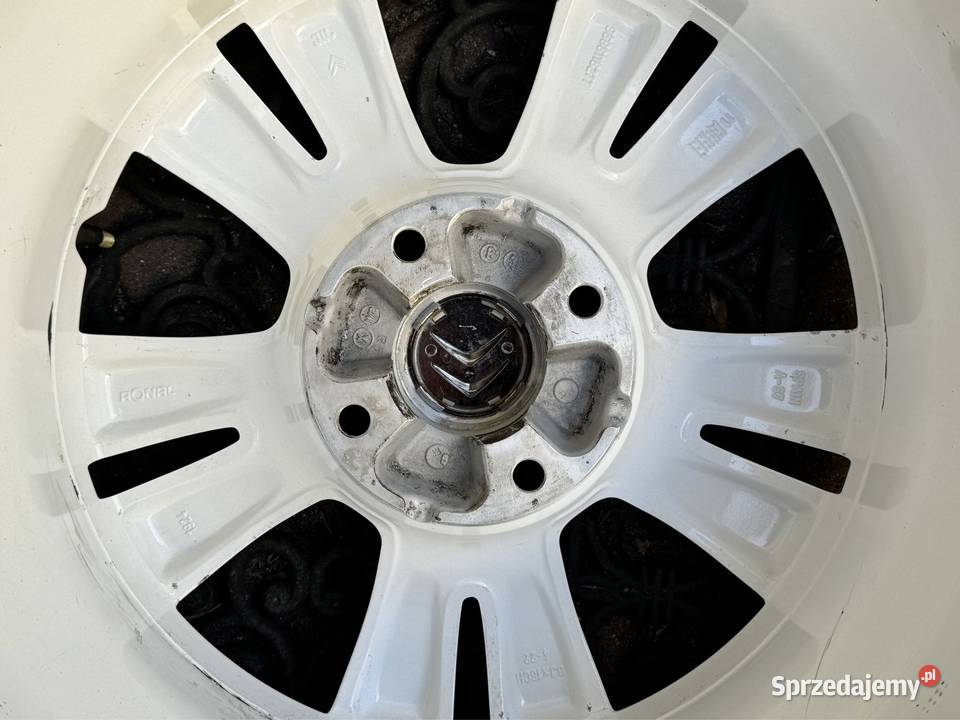 Alufelgi Citroen 4x108 16 6J ET 22 lubelskie Biała Podlaska sprzedam