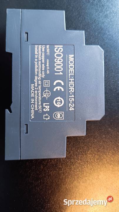 Zasilacze DIN 24V 12V różne moce HDR1524 Radziwiłłów