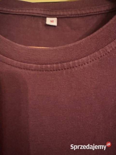 Tshirt męski M różowozielony cieniowany bawełna śląskie Częstochowa sprzedam