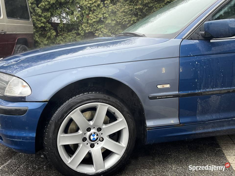 Przedni lewy blotnik BMW E46 sedan kombi ładny