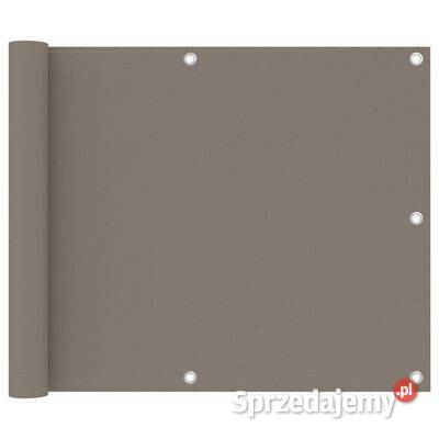 vidaXL Parawan balkonowy kolor taupe 75x300 Parasole ogrodowe mazowieckie Warszawa