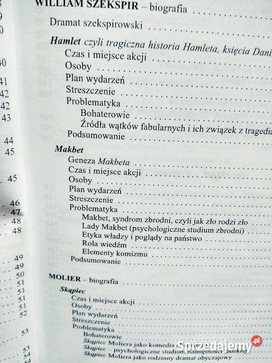 Barok oświecenie szkolne używane księgarnie Warszawa