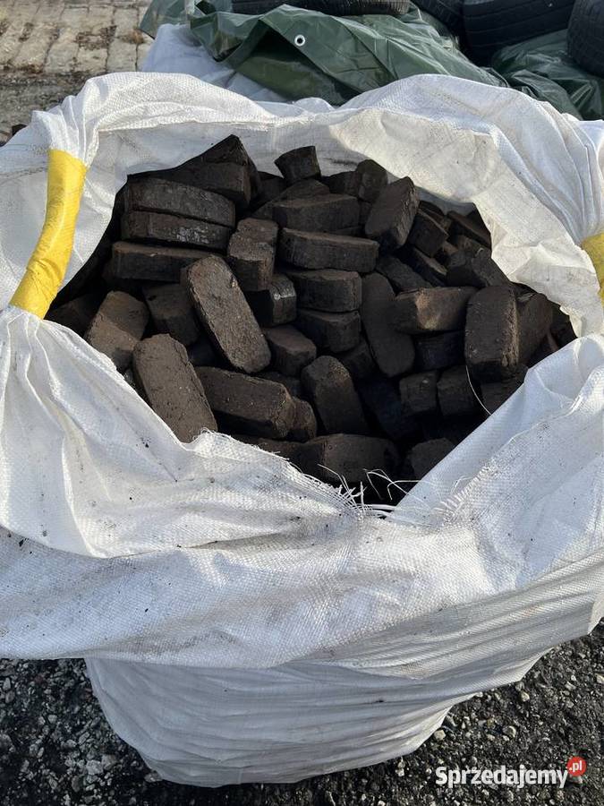 BRYKIET TORFOWY worek big bag zamiennik węgla wielkopolskie Śrem sprzedam