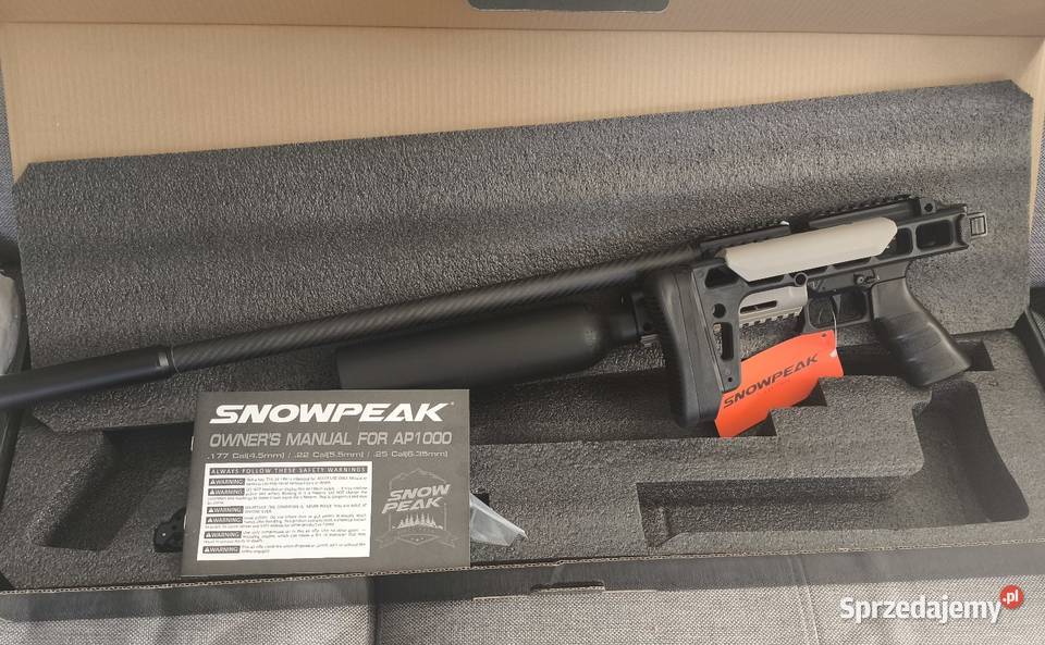 Snowpeak AP100B dostępne 45 55 635 Wrocław sprzedam