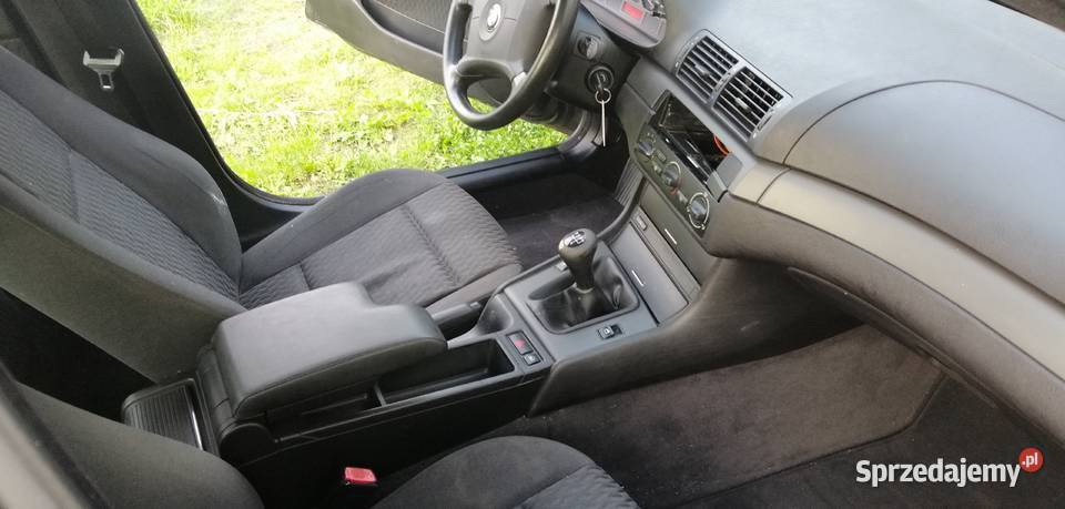 Bmw e46 drzwi tylne prawe sedan kolor czarny Aleksandrów Łódzki