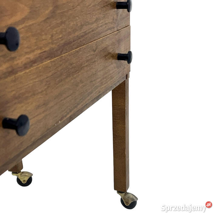 Modernistyczny niciak z organizerem NRD lata 60 Warszawa