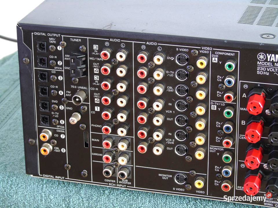 Amplituner Yamaha RXV800 RDS mocny 2x 140 wat podkarpackie