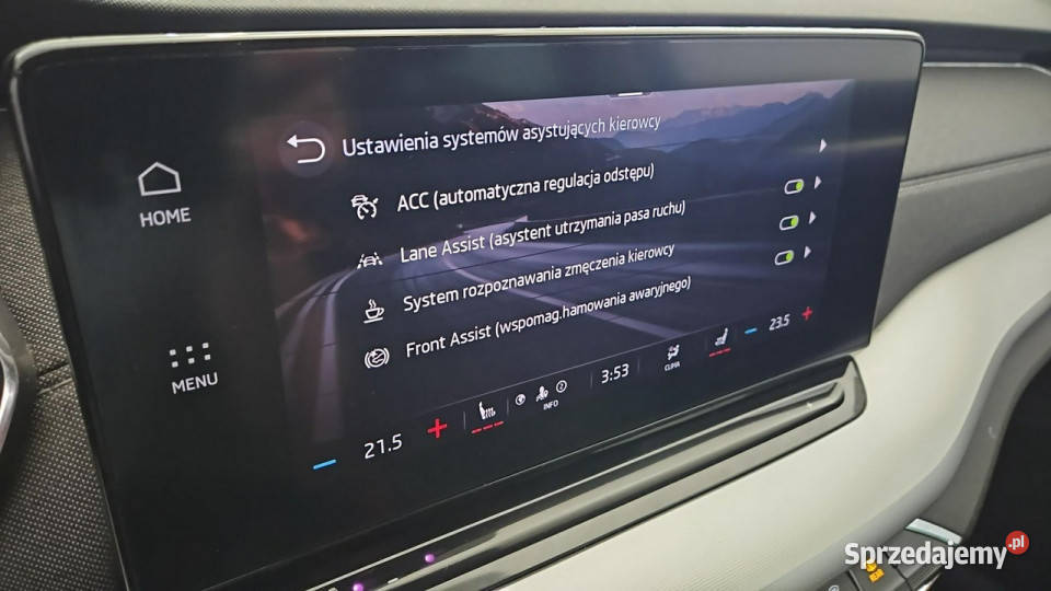 koda Octavia 20 TDI Style DSG Z Polskiego Salonu światła do jazdy dziennej Warszawa