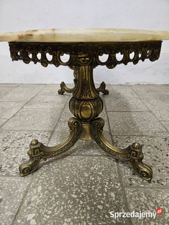 Stylowy stolik kawowy ława Francja