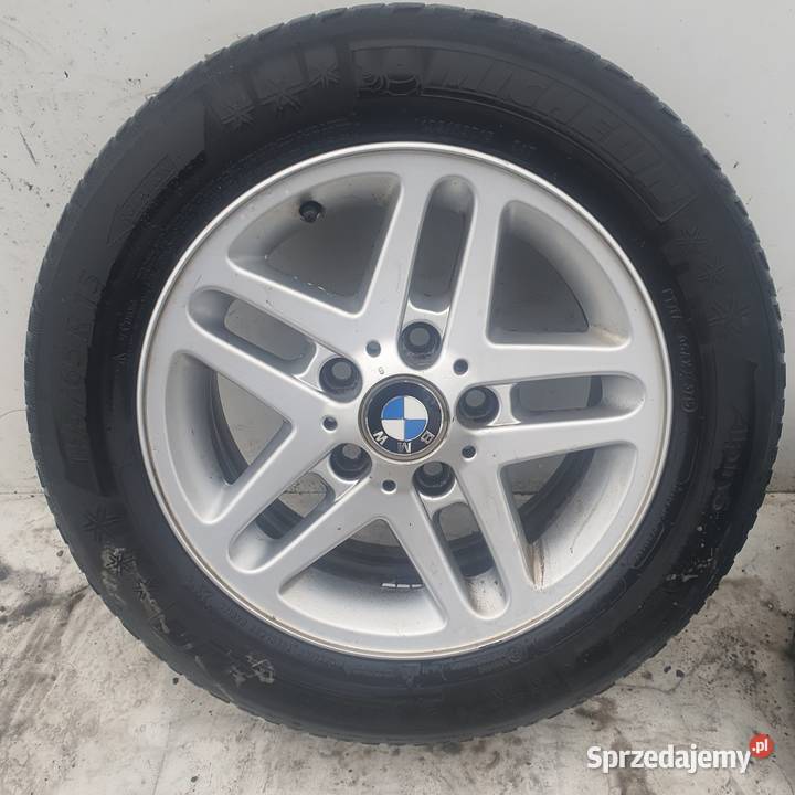 Alufelgi BMW 5x120 Opony Zimowe Michelin 195615 aluminiowe Leszno sprzedam