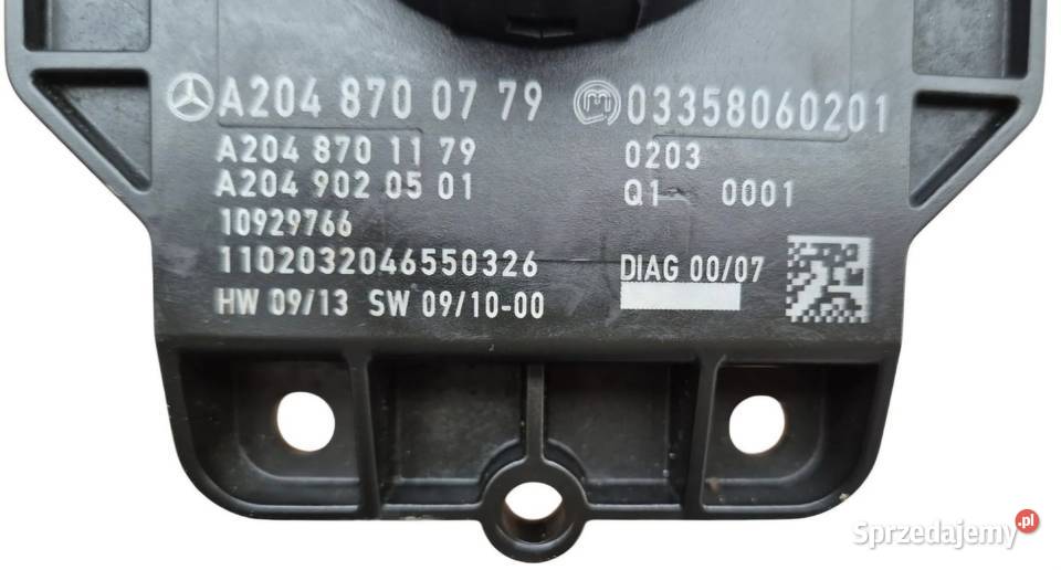 KONTROLER IDRIVE POKRĘTŁO MERCEDES W204 CKLASA