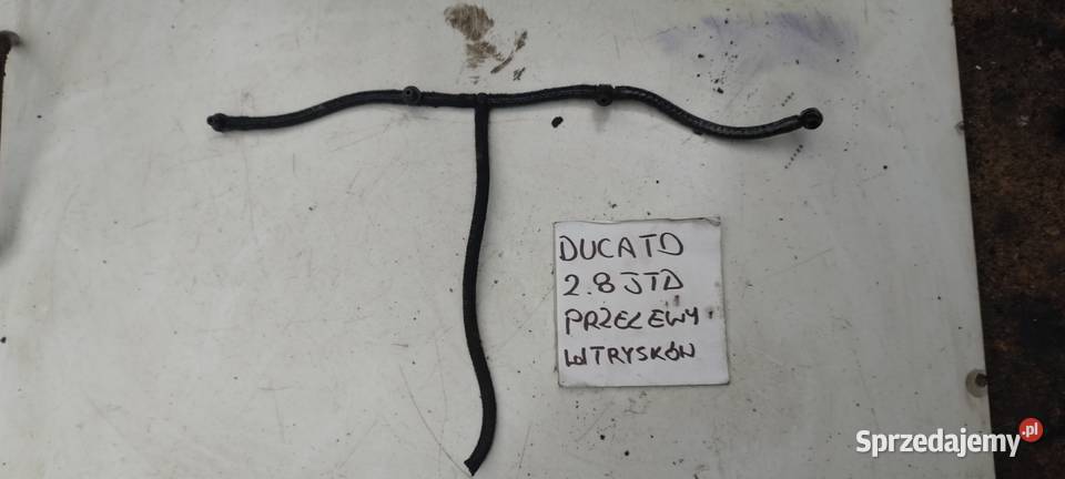 FIAT DUCATOJUMPER BOXER 28HDI JTD przelewy Motoryzacja