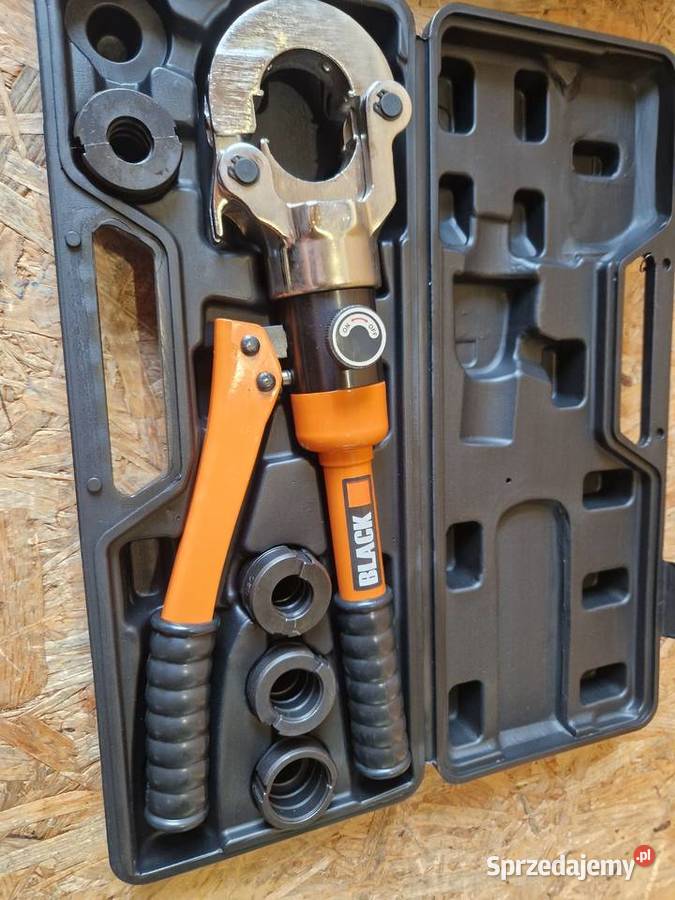 ZACISKARKA DO RUR PEX PRASKA RĘCZNA HYDRAULICZNA Zaciskarki do rur