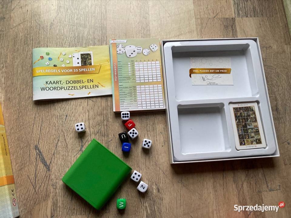 Zestaw 35 gier spellendoos Karciane Warszawa
