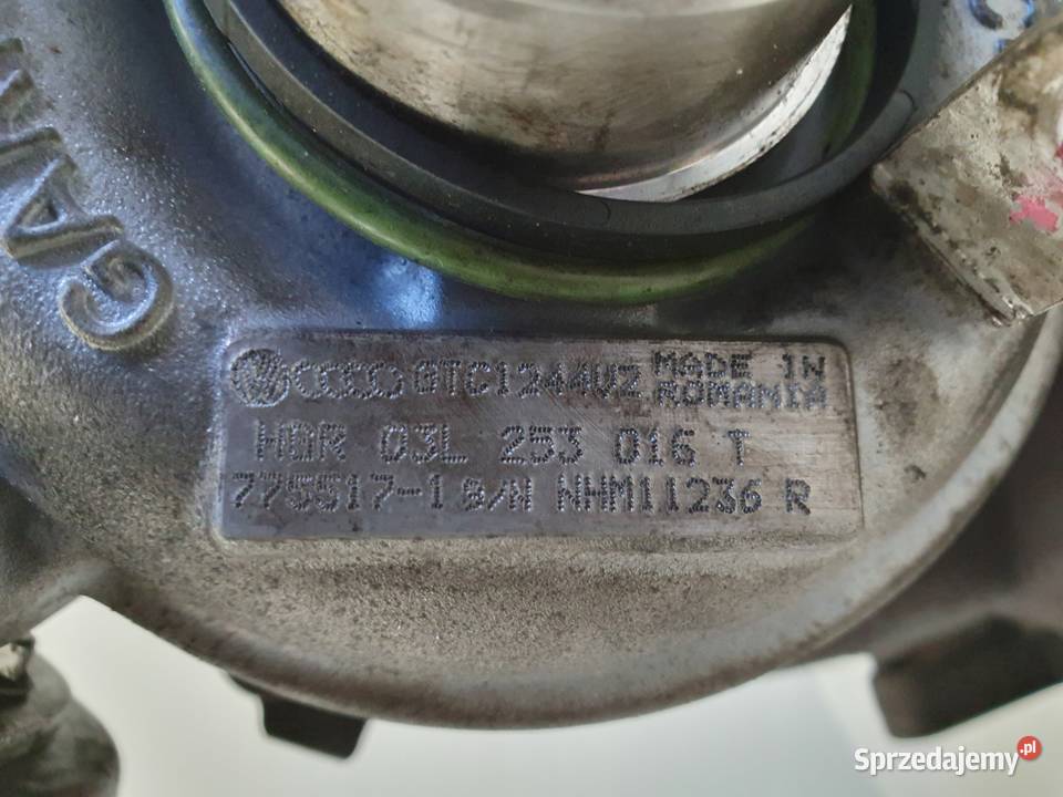 TURBOSPRĘŻARKA Audi A3 II 8P 16 TDI turbo Chełm