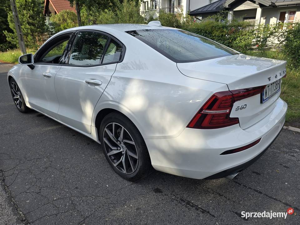 Volvo S60 T5 250 skóra 67 przebiegu biała perła mazowieckie Józefów