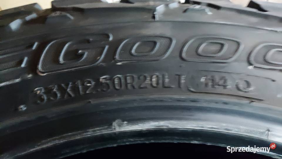 OPONY terenowe BF goodrich 33x1250x20 okazja lubelskie Kalinowice
