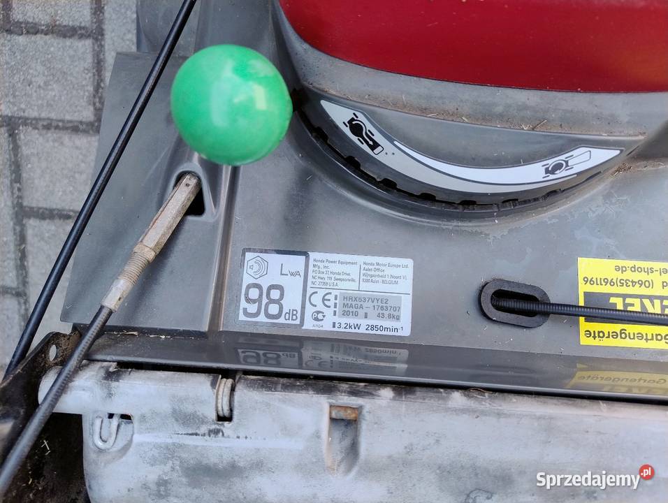 Kosiarka spalinowa Honda HRX 537 opolskie Głogówek