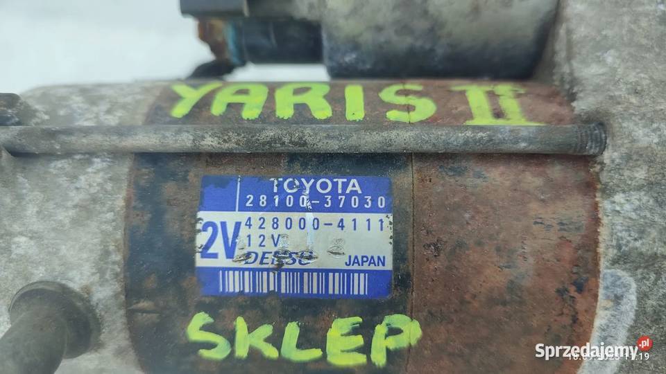 20072011 Toyota Yaris II 18TS 133 18VVTI Włoszczowa