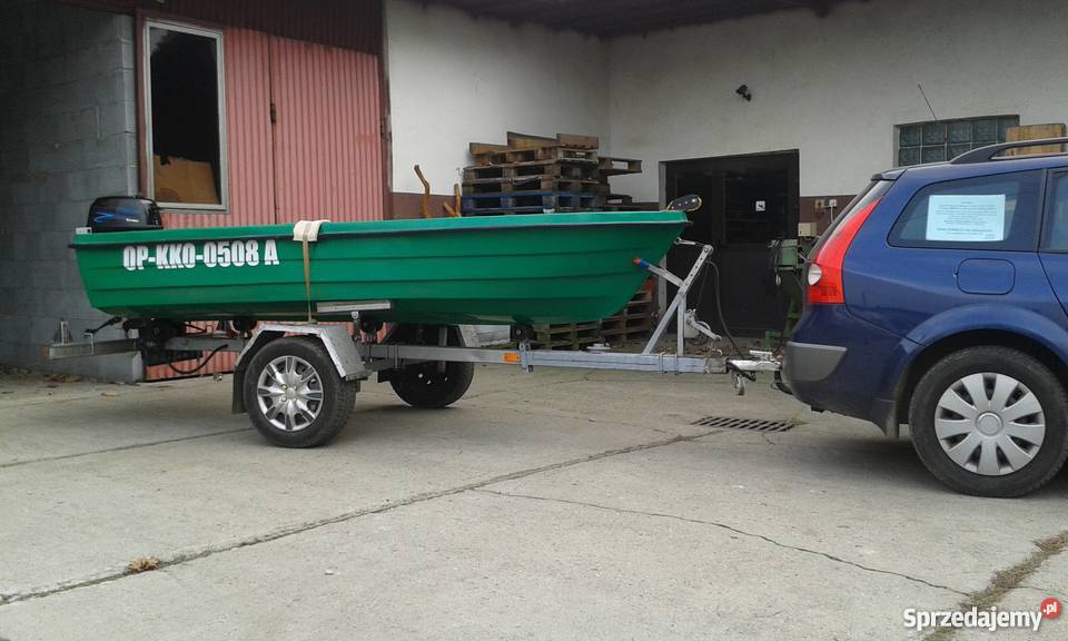 Łódka przyczepka silnik zaburtowy Yamaha Mercury Kędzierzyn-Koźle