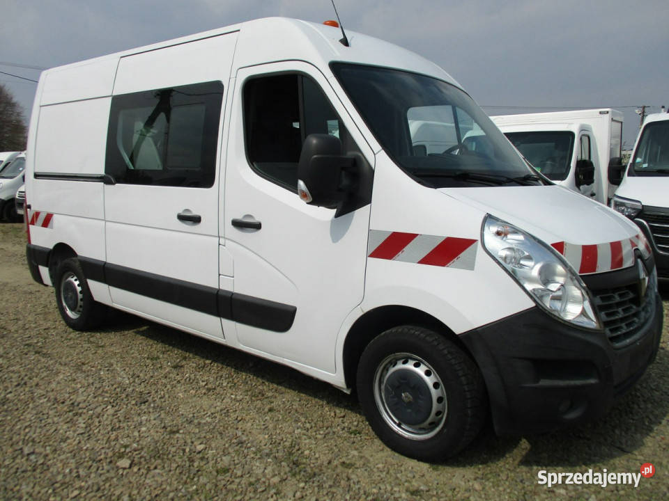 Renault Master 23 DCI 130 L2H2 brygadówka 6 osób Dębica