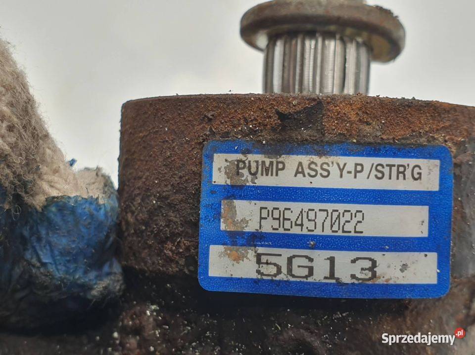 POMPA WSPOMAGANIA CHEVROLET EVANDA P96497022 Lipno