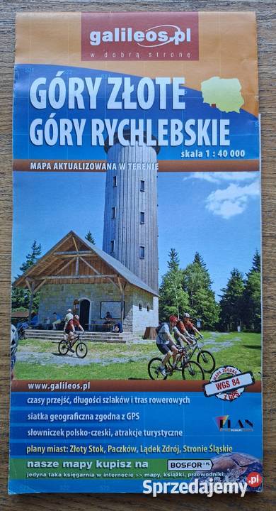Góry Złote Góry Rychlebskie 140 000 galileos miękka Kraków sprzedam