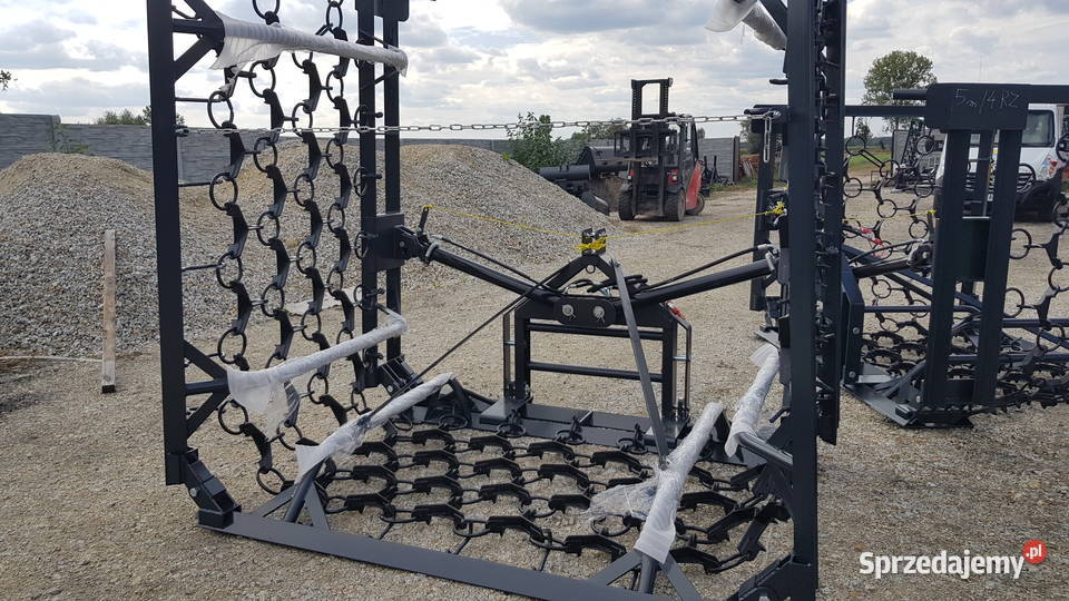 Włóka łąkowo polowa hydrauliczna Metal Technik mazowieckie Płock