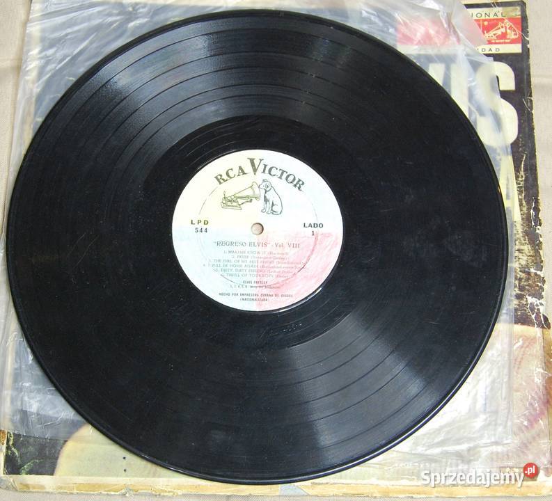 Płyta winylowa ELVIS PRESLEY Regresa Made in Warszawa