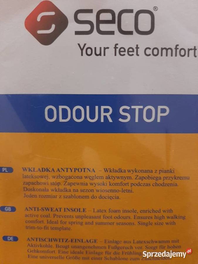 Wkladki do butów 23sztuki Zgierz