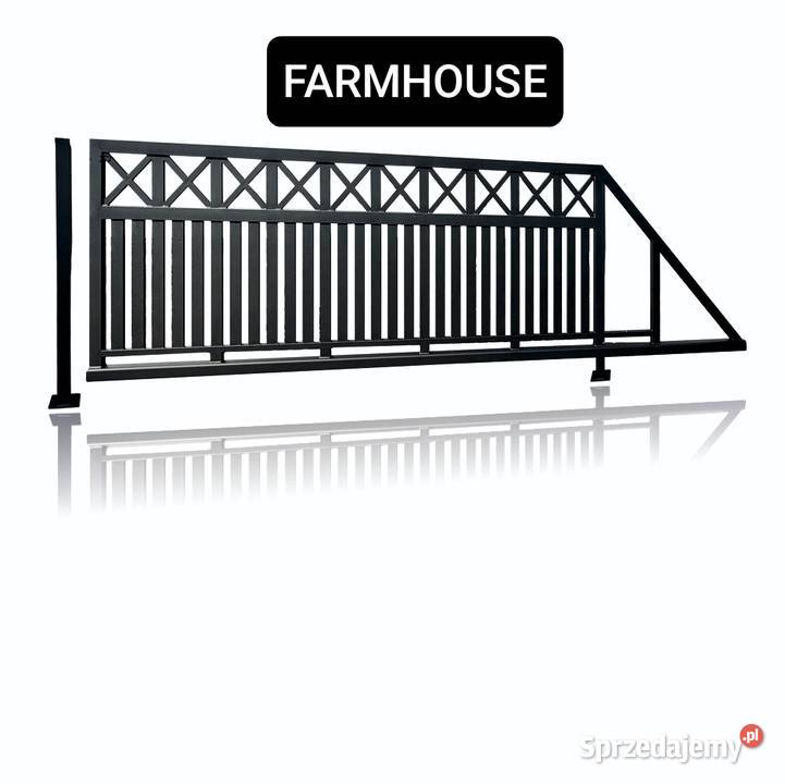 Promocja Brama przesuwna ozdobne krzyże Kajkowo