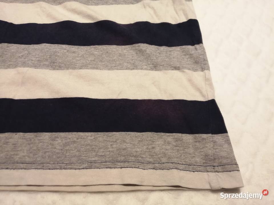 Koszulka chłopięca długi rękaw CA 116 paski Czeladź