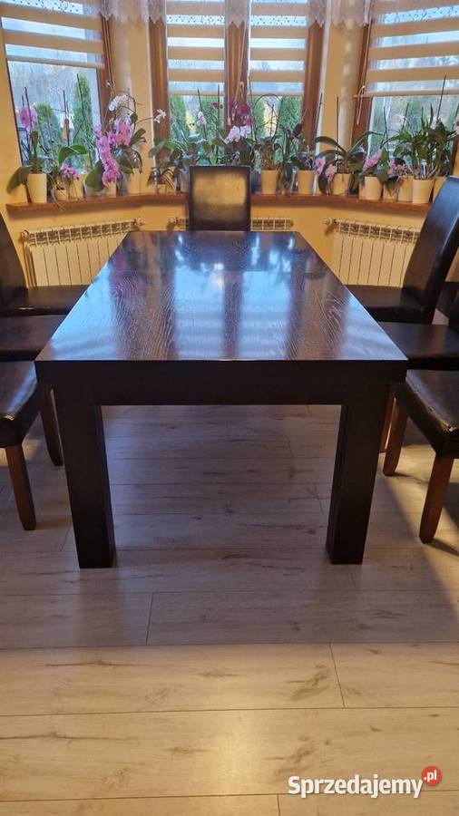 Fornirowany stół na 816 osób 100x200400 wenge Stoły Olszewnica Stara