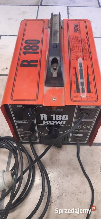Spawarka ROWI R180 230V 400V małopolskie Nowy Targ