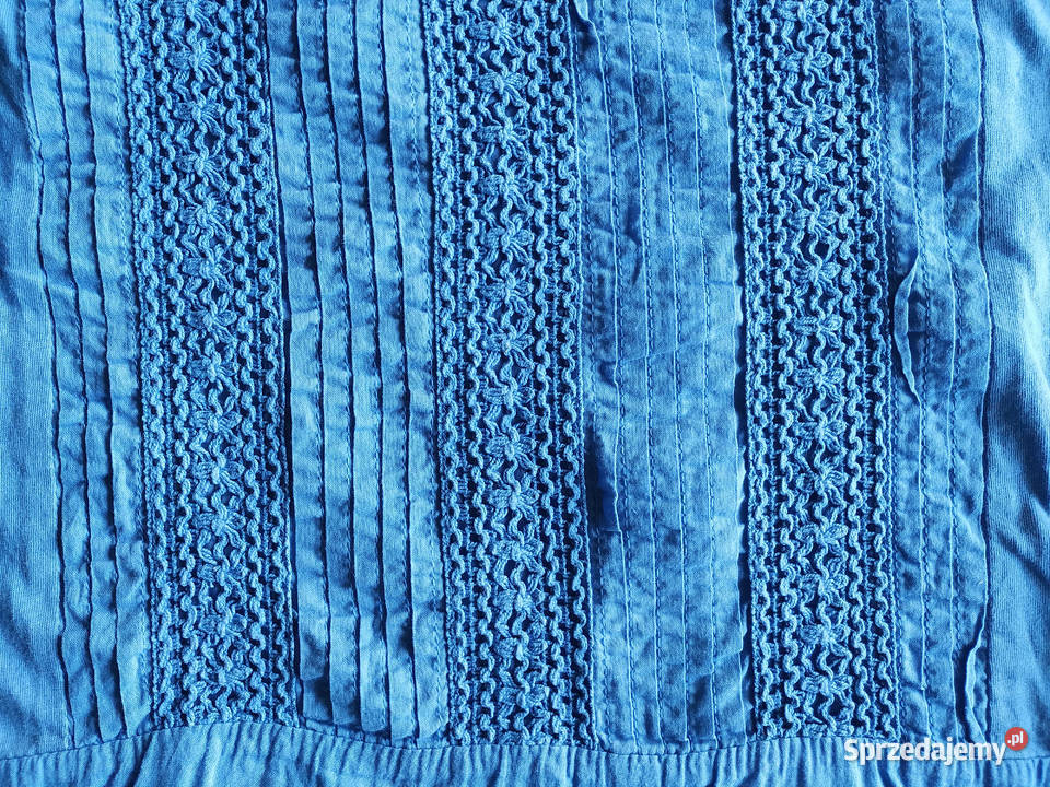 Bluzka bawełniana z ozdobnym haftem Warszawa