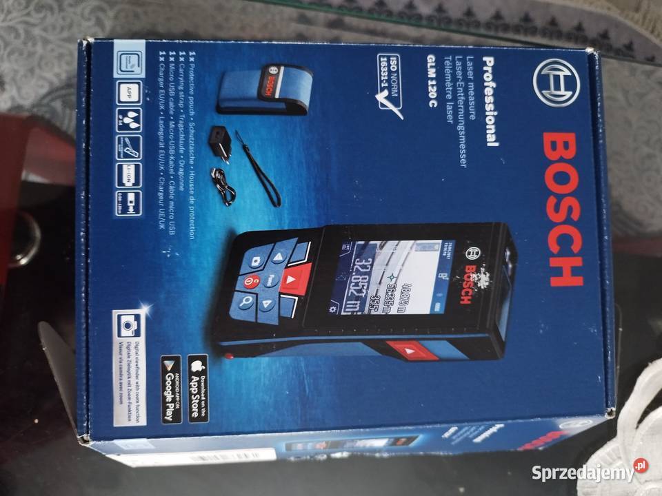 Dalmierz Laserowy Bosch GLM 120 C Professional podkarpackie Frysztak